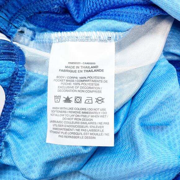 Nike Dri-Fit Elite 23 Big Kids' Basketball Shorts Blue White Boys' Size Large - Picture 6 of 6